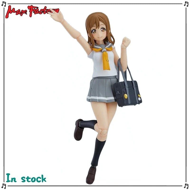 Original Max Factory Figma#374 KanColle Kai Yudachi Anime Figure Model Toy Gift Collection
