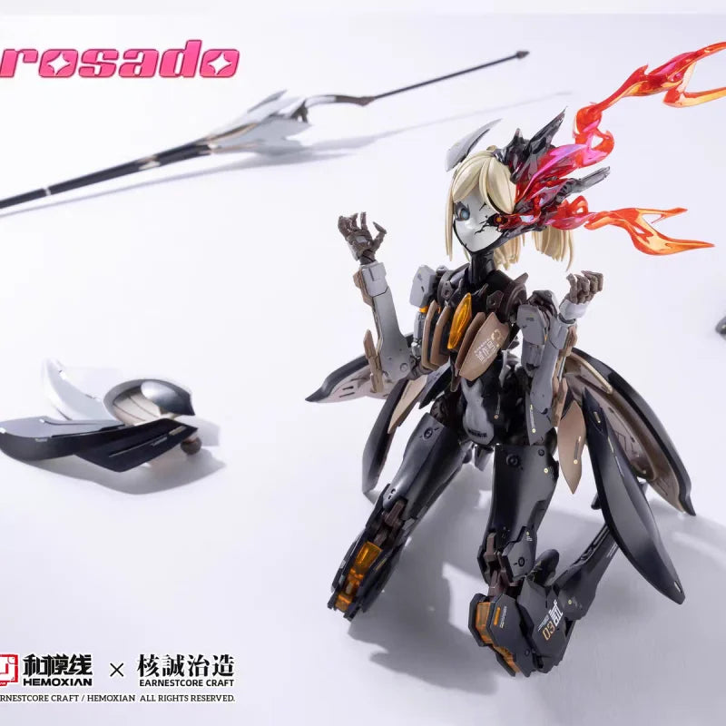In Stock Original Genuine Hemoxian Model Kits STARFLOWER LILY MK3 1/10 Plastic Assembly Action Figure Suite Mecha Girl Toy Gifts