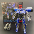 New BAIWEI 16cm Transformation Toy Boy TW-1033B White Version KO SS46 Anime Action Figure Robot Car Model Kids Gift TW1033