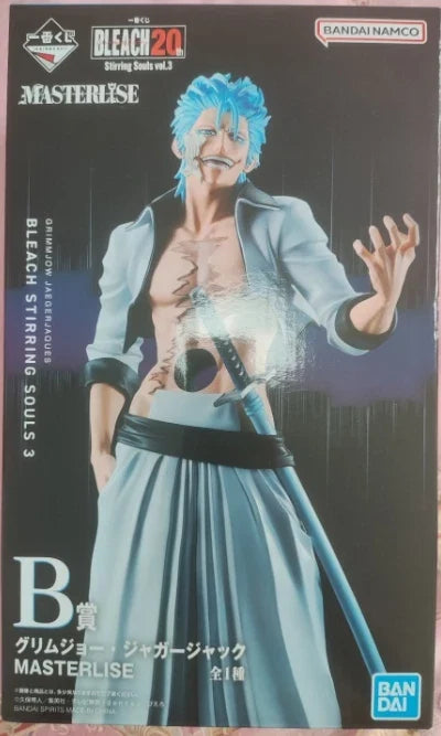 【Original】BANDAI Ichiban KUJI BLEACH Stirring Souls Vol.3 B Reward Grimmjow Jeagerjaques MASTERLISE Model Classic Anime Toys