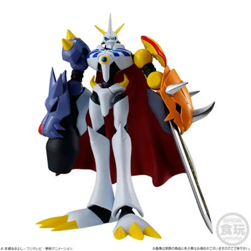 Original Bandai Digimon Adventure Zudomon Omegamon Alter-S Lilimon Box Eggs Collected Assembly Ornaments Figure Models Toys