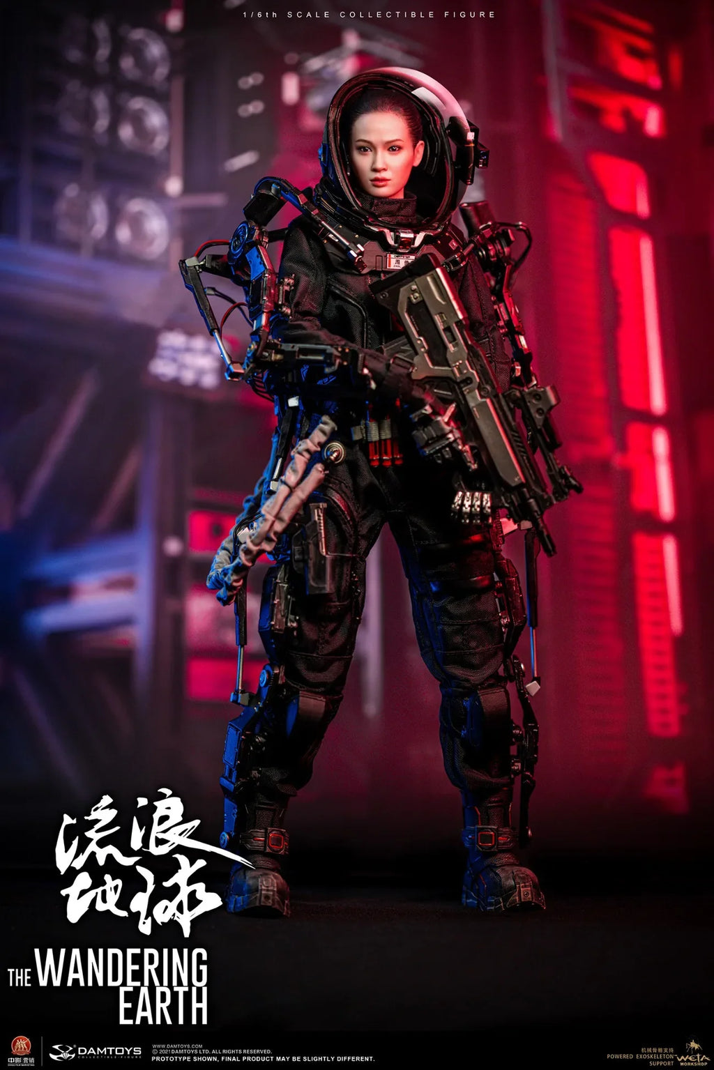 Original DAMTOYS DMS036 1/6 Scale Female Soldier Chinese Classic Movie Zhou Qian Rescue Team Full Set 12in Action Figure Model