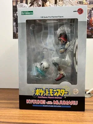 KOTOBUKIYA Genuine Pokémon Anime Figure Nate Oshawott Action Figure Toys for Kids Gift Collectible Model Ornaments Dolls