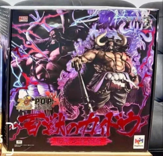 Spot Sale Auf Lager Original MegaHouse Portrait.Of.Pirates Maximum King Kaido Anime Porträt Modell Spielzeug Sammlung Geschenk auf Lager