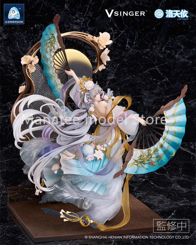  A.DIMENSION Original Vsinger Luo Tianyi -The flowing moonlight- 1/7 PVC Action Figure Anime Model Toys Collection Doll Gift