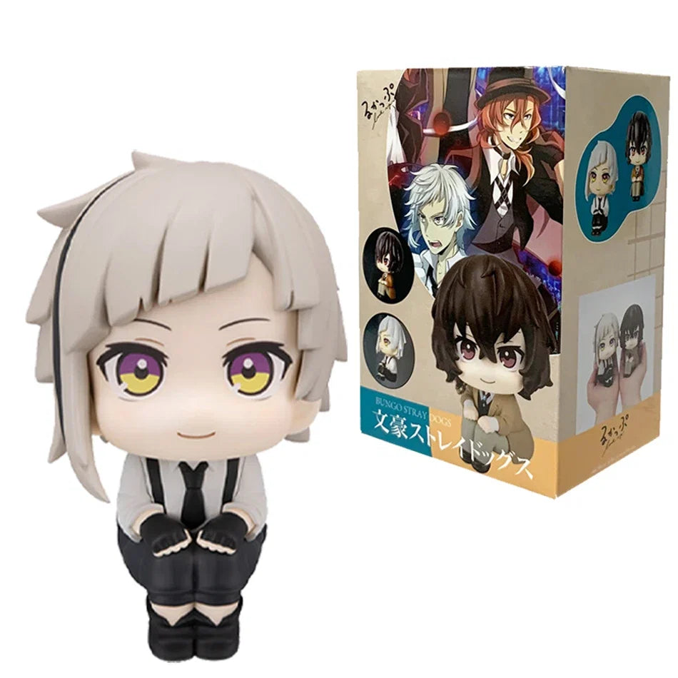 NEW megahouse look up bungou dogs vadios dazai osamu nakajima atsushi action figure toys pvc model kawaii q doll collection