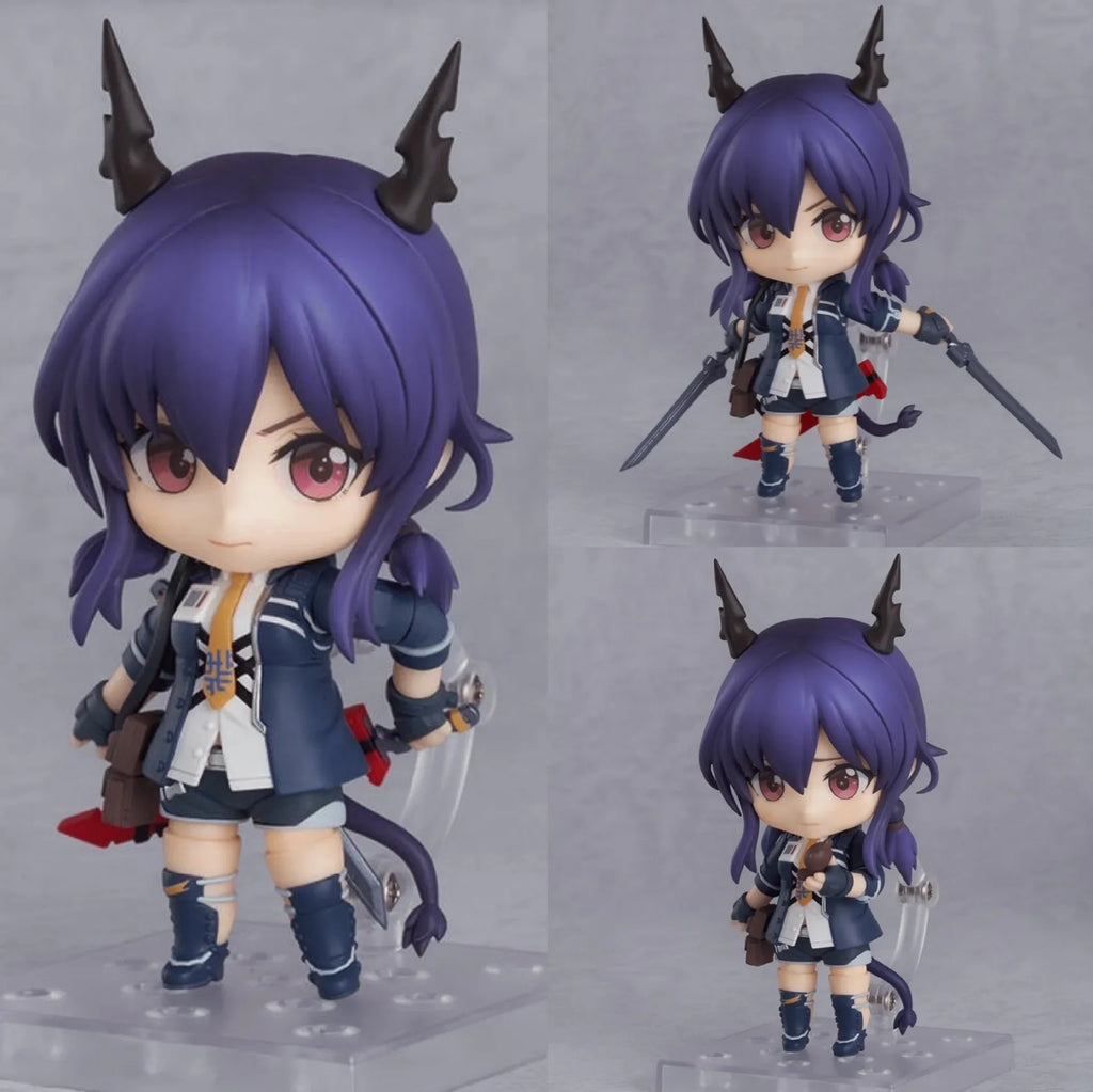 2023 10cm Arknights #1422 Chen Character Action Figure Collection Toys Christmas Gift Doll With Box