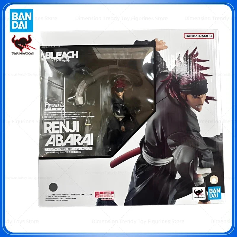 Bandai Original In Stock Thousand Years of Blood War Figuarts ZERO Anime Bleach Abarai Renji Action Figures Model Toy Gifts DT