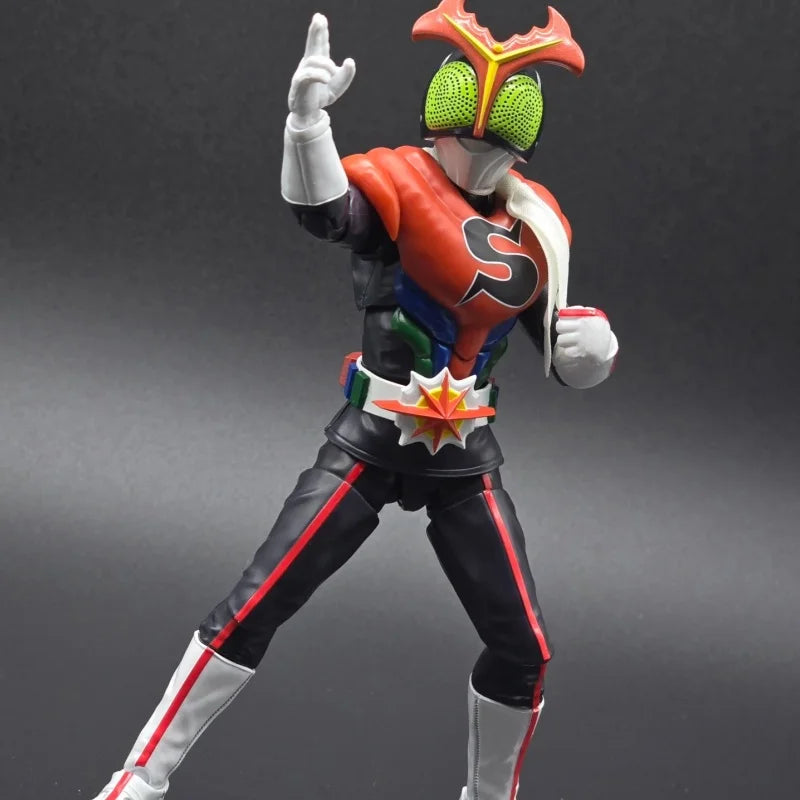 In Stock Original Bandai Kamen Rider Pb Tamashii Nations S.H.Figuarts Shinkocchou Stronger Action Figure Model Doll Boy Toy Gift