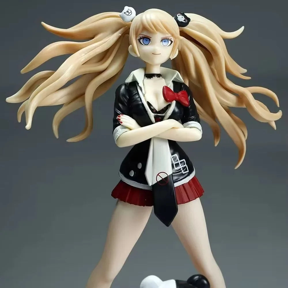 Pop up Parade Danganronpa Enoshima Junko Anime Figure Hand-Made Model Doll Ornament Collectible Action Figure Toy