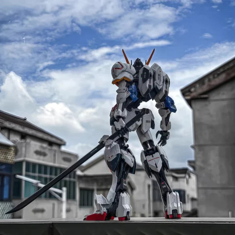 MG 1/100 Asw-G-08 Barbatos 4th Form Mecha Model Kit Assembly Action Figures With Water Decals Mobile Suit Surprise Gift Toys ﻿