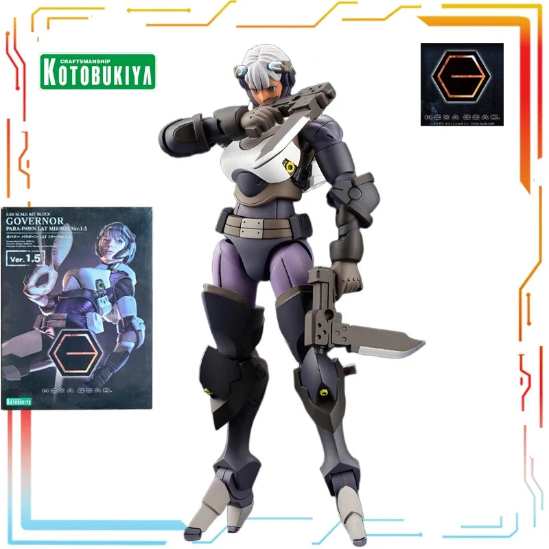 Kotobukiya Original Hexagonal Gear 1/24 Mech Assembly Series Machine Teeth Anime Action Figure Model Toys Festival Gift for Boys