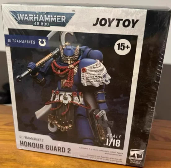 【SF】JOYTOY 1/18 Action Figure Ultramarines Honour Guard 2 Model Toys Gifts Collection Ornaments
