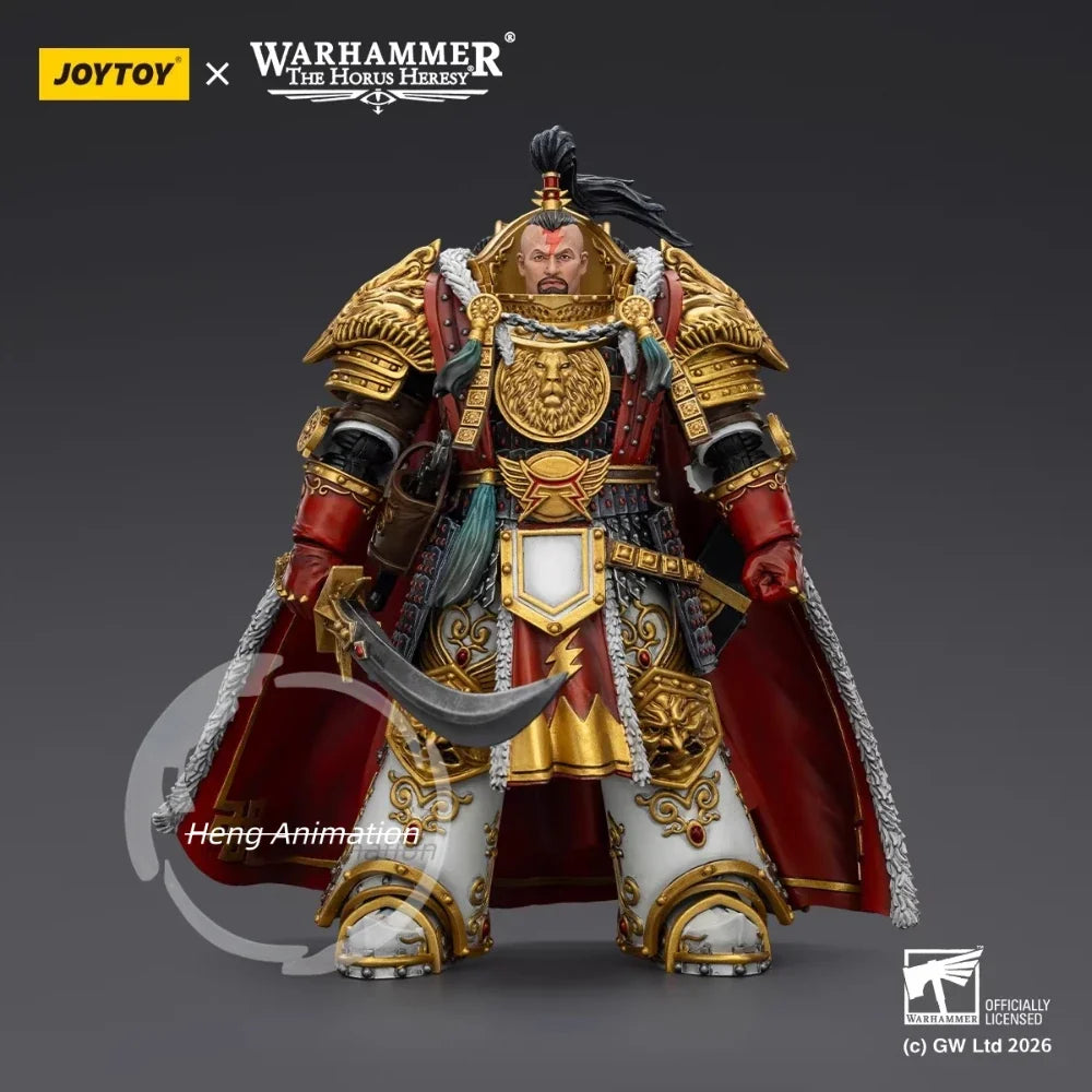 JOYTOY Dark Source 40K 1/18 White Scars Chapter Jaghatai Khan JT03363 Articulated Cool Action Figure Collection