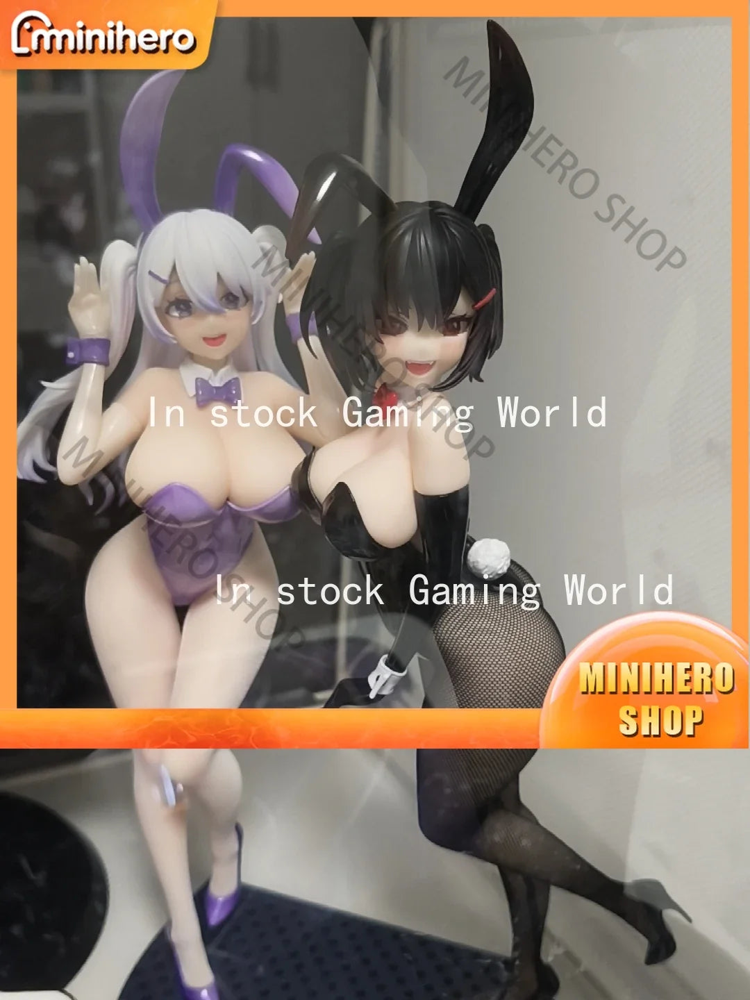 In Stock Original BearPanda Bunny Girl Asanagi Rin Xiya Action Figure Collectible Toy with Temperature Sensitive Paint 3D