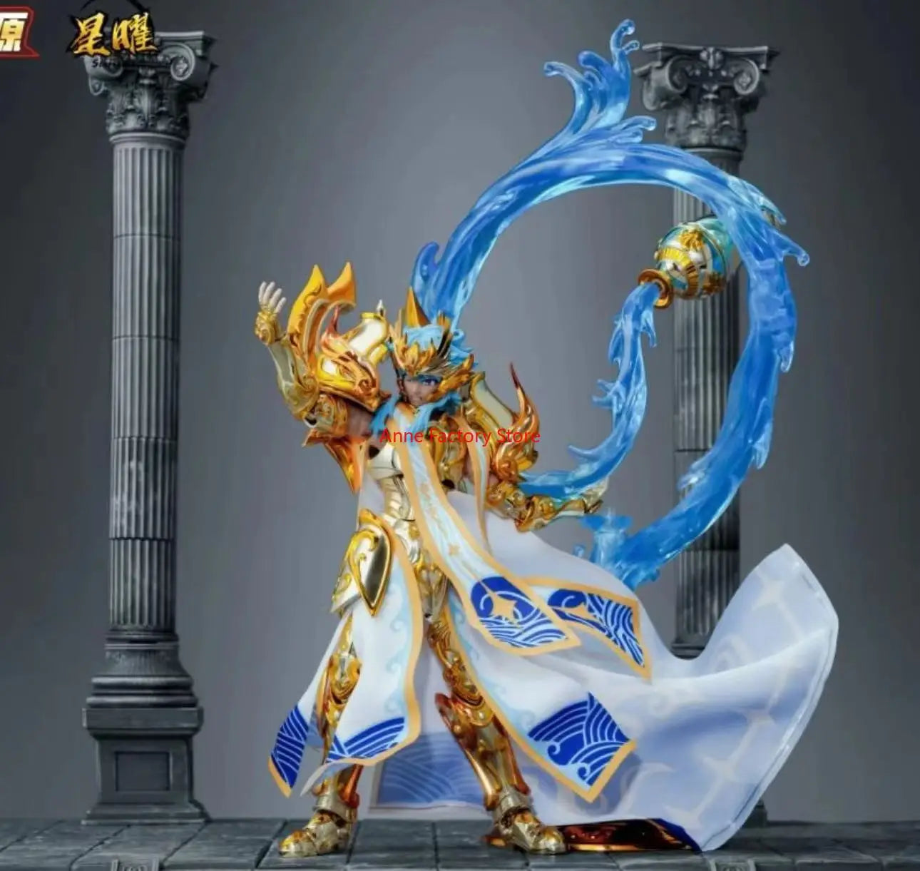 Spot Goods Toypoint Saint Seiya Myth Cloth Soul of God SOG EX Aquarius Camus with Object Action Figure Knights of Zodiac TP
