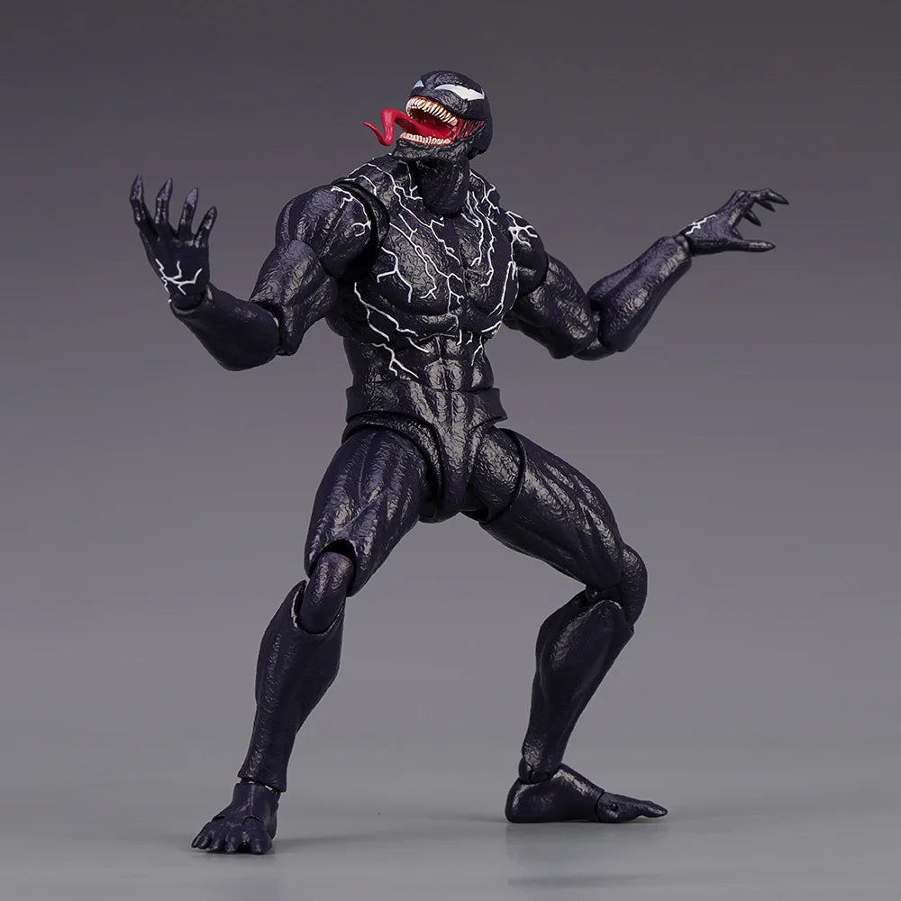 New Venom 3 Last Dance Action Figures Shf Venom War Horse Body Horse Peace Elite Ornament Model Doll Toys Xmas Gifts For Kids