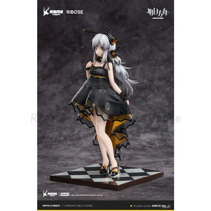 In Stock RIBOSE Arknights RISE UP Weedy/Amiya Celebration Time Ver. Game Characters Models Toys Figures
