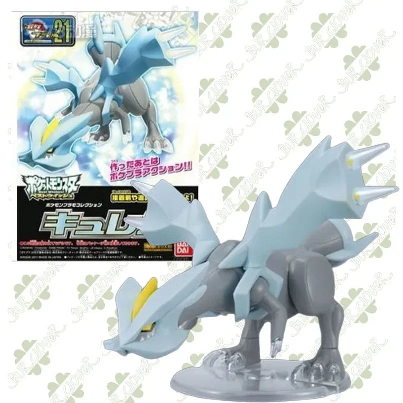 Bandai Original Pokémon Evolution Series Regular Edition Cobalion Virizion Keldeo Dark Kyurem Assembly Model Toys