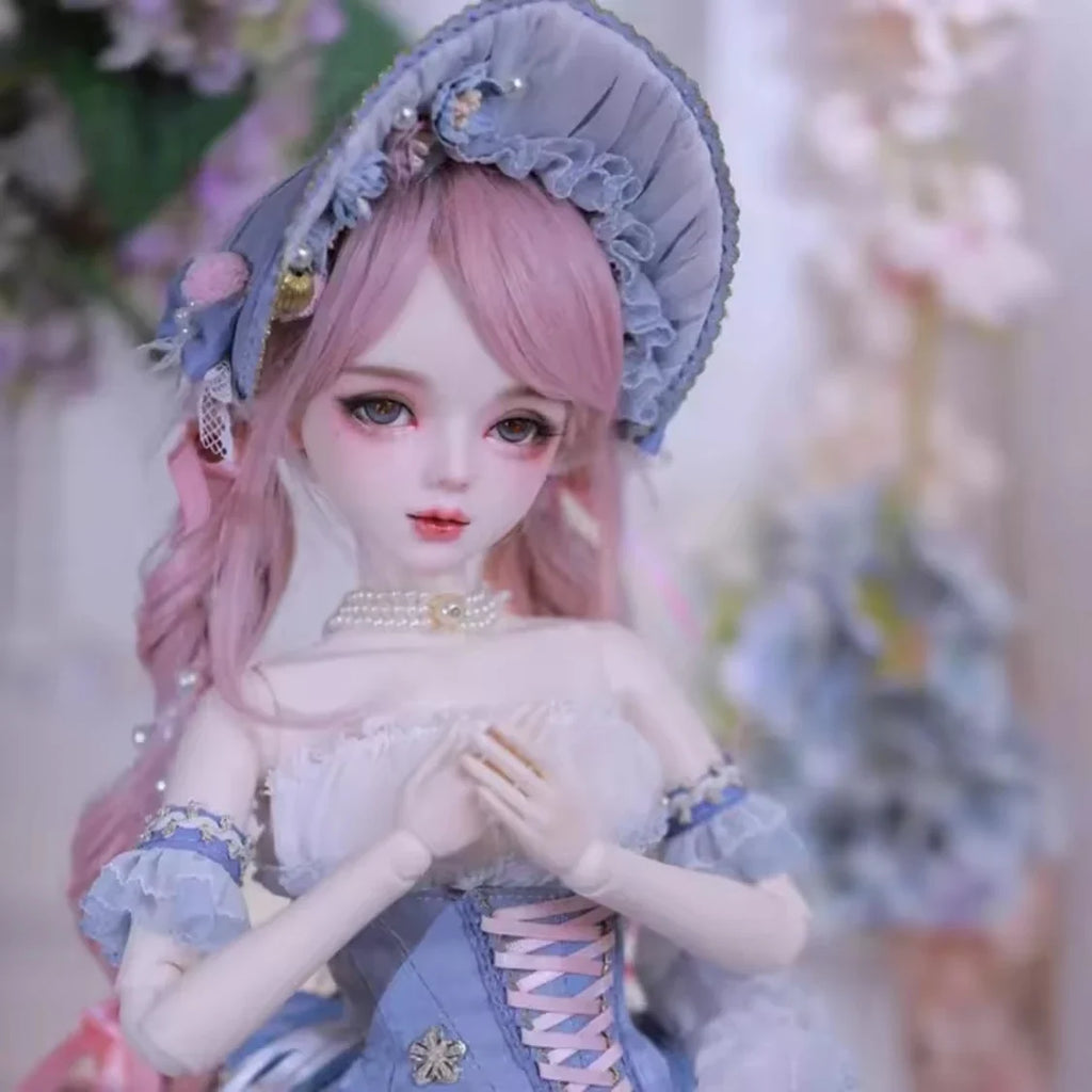 Articulated BJD Doll Set / Fair Skin TPE Body + Metal Frame / Collectible DIY Customizable Figure