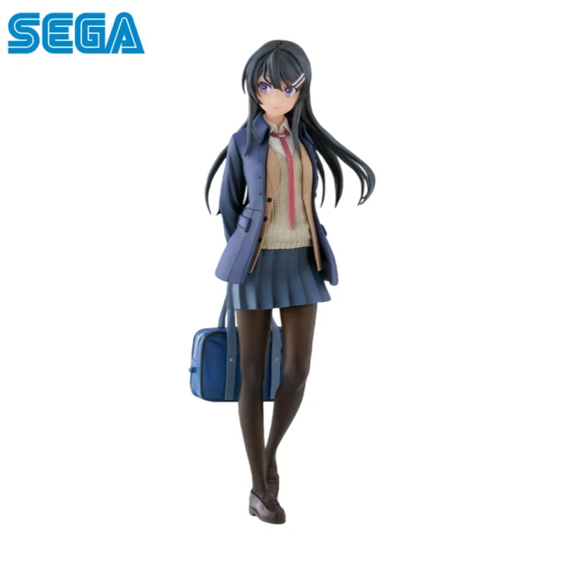 In Stock Sega Original Rascal Does Not Dream of Bunny Girl Senpai Sakurajima Mai Action Figure Model Doll Brand New Boxed