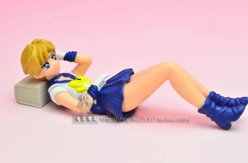 Anime Figure Gacha Sailor Jupiter Capsule Toy Sailor Moon Mercury Mars Meiou Setsuna Pendant Toys Figures Children Gifts