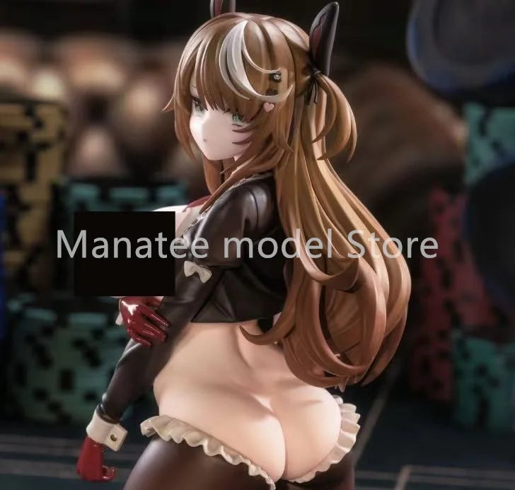 OMAHA Original mochi Bunny Girl 1/7 Desktop Cute PVC Action Figure Anime Model Toys Collection Doll Gift