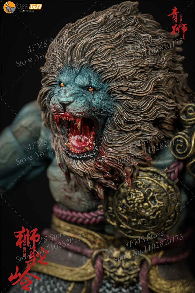 Nottaa YM005 1/12 Scale Collectible Figure Cyan Lion Brave The King of Battlefield Warriors Best Myth Action Figure Soldier