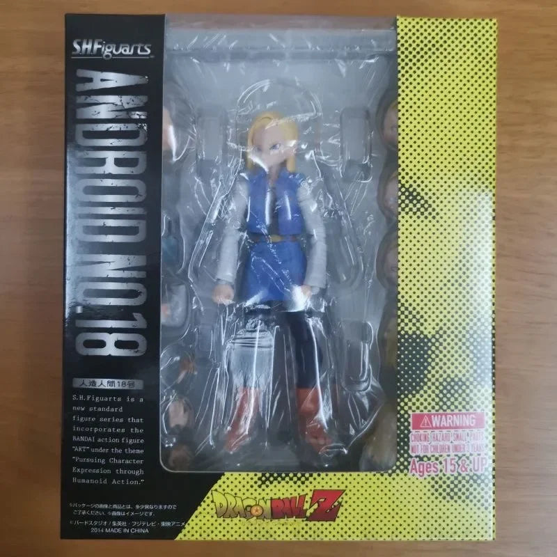 Soul Limited SHF Dragon Ball Artificial Man No. 18 Moving Figure Model Ornament Collection Gift