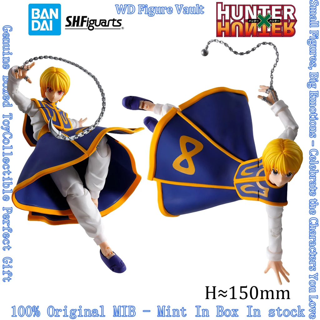 Bandai S.H.Figuarts Kurapika HUNTER HUNTER Regular Retail Ver Vorbestellung Versand 25. April 2026 Actionfigur Sammlerstücke Geschenk