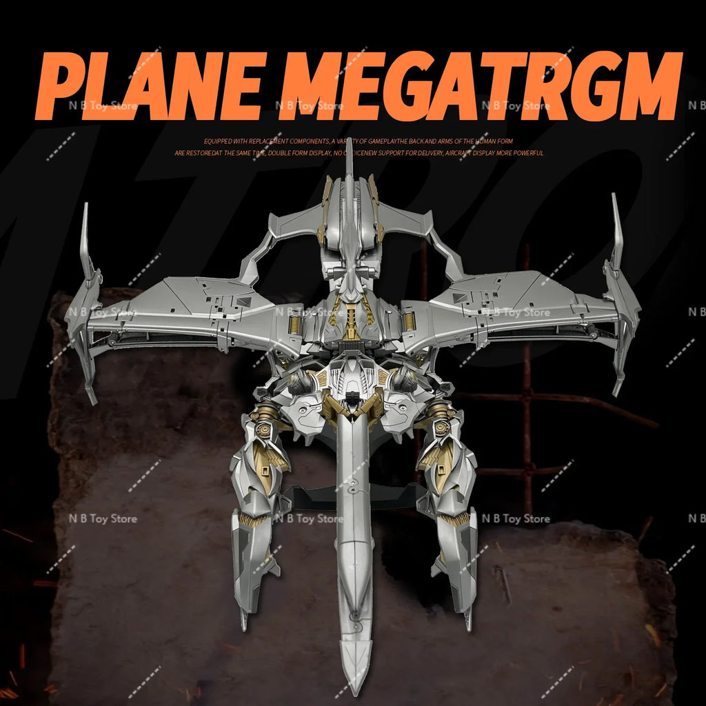 【In Stock Again】 MPF Expanded MPM08 Large Mg MG Magetron Plane Megatrgm T08 Double -shape Screen with Support Figure