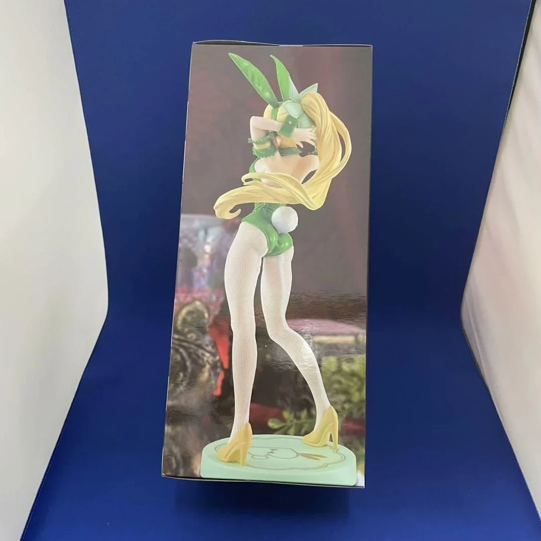 in stock  Furyu Original Sword Art Online BiCute Bunnies Figure -Leafa Sylph Color ver.- Anime Figure Action Figurine PVC Toys