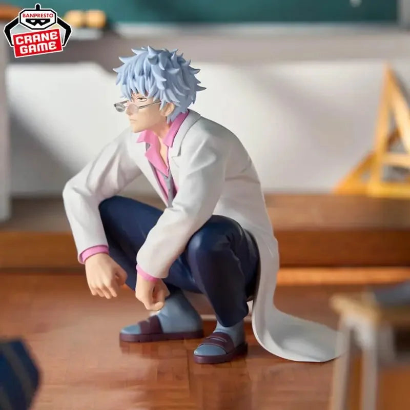 Original Gintama Sakata Ginpa Teacher Hijikata Toushirou Anime Figure Toys Model Figurine Collection Toys