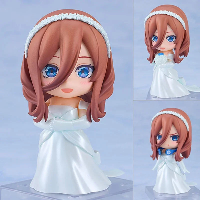 26cm The Quintessential Quintuplets Anime Girl Figure Miku Nakano Action Figure Nino Nakano Figurine Adult Model Doll Toys Gifts