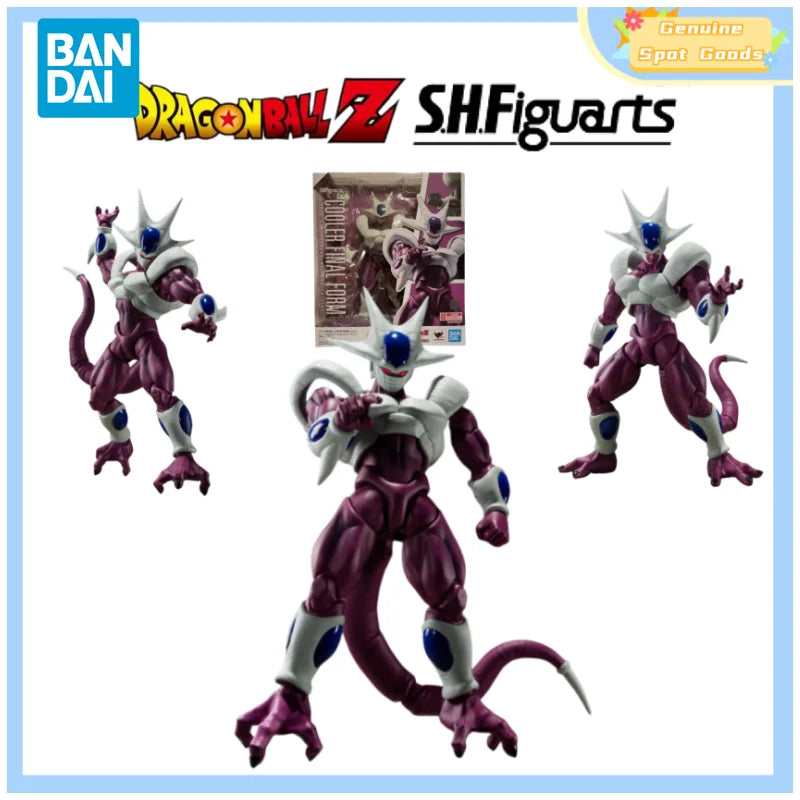 Genuine Bandai Dragon Ball SHF Cooler Final Form 40th Anime Action Figures Model Figure Collectible Gift for Toys Hobbies Kids
