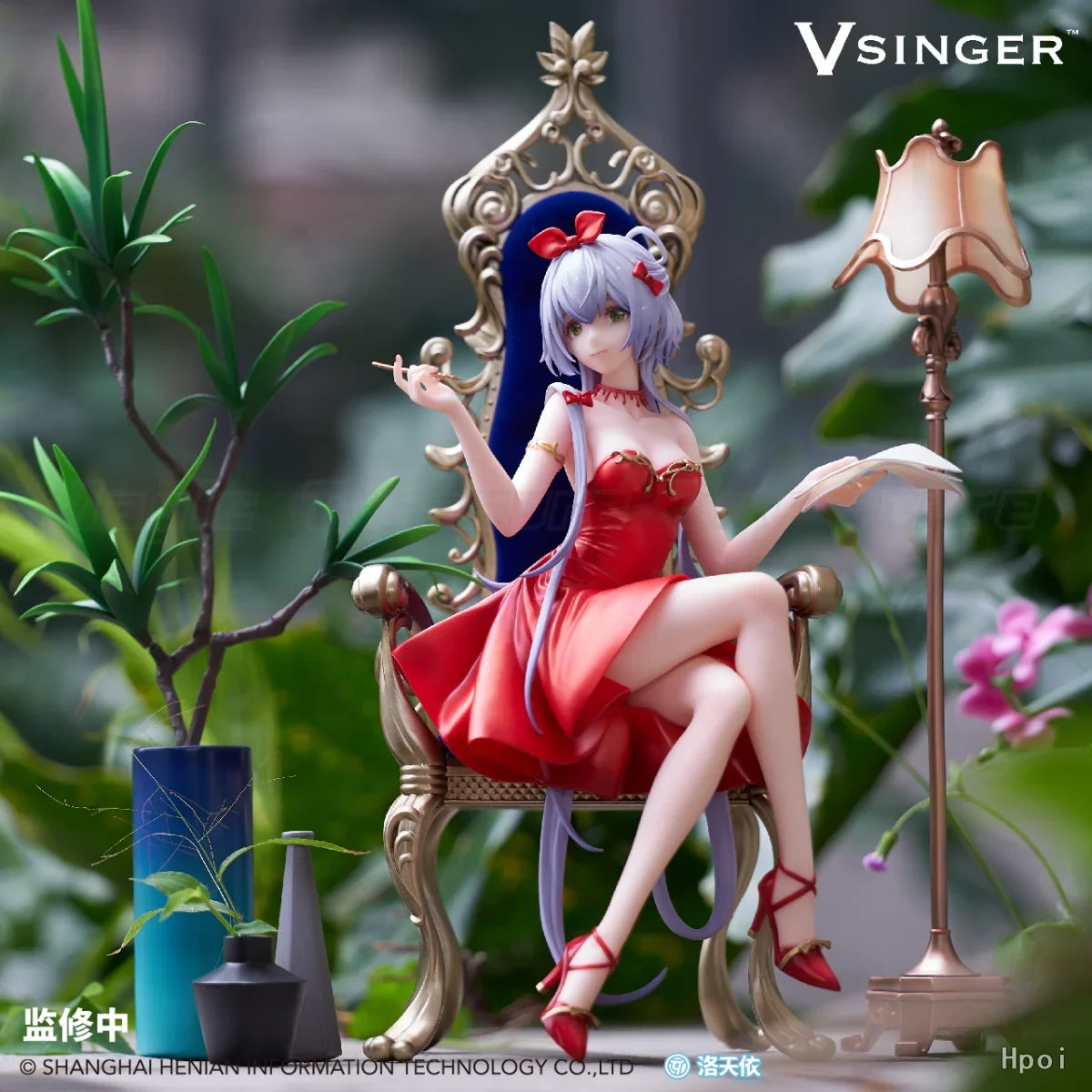 【In Stock】Original VSINGER Luo Tianyi Secret Garden Dress Ver. 1/7 Scale Figure Toy Gift