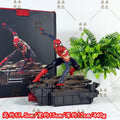 New 17cm Spider-Man：No Way Home Figure Spider Man Classic Poses Collection Of Animation Models Desktop Ornaments Toys Gift