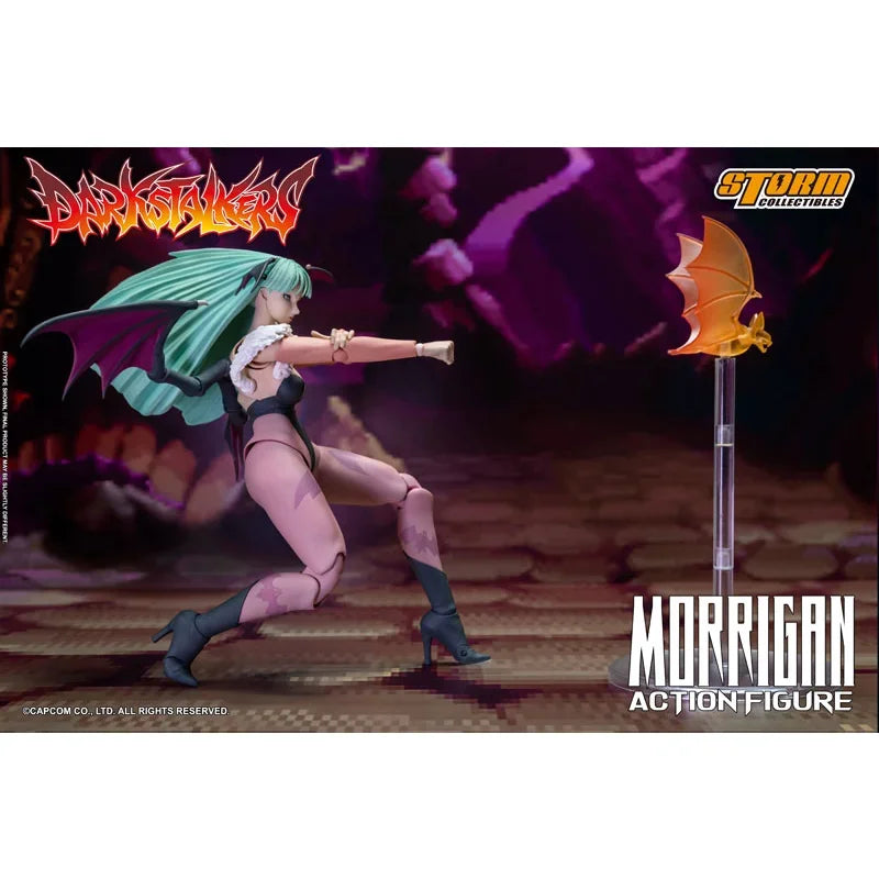 Original Storm Toys Darkstalkers Morrigan Aensland In Stock Anime Action Collection Figures Model Toys