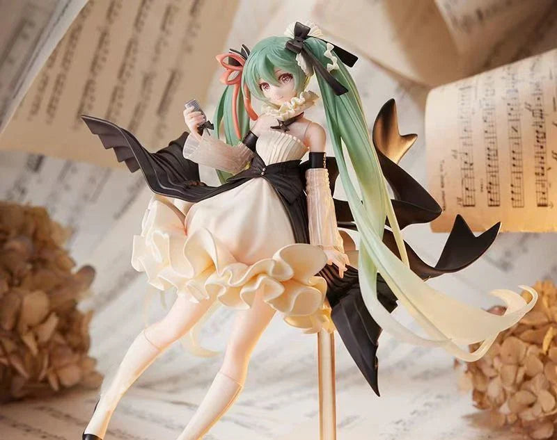 Hatsune Miku Figure Singer Action Model for Desktop Ornaments Collectible Ban Chu Yin Shou Two-Dimensional Beautiful Girl Toy