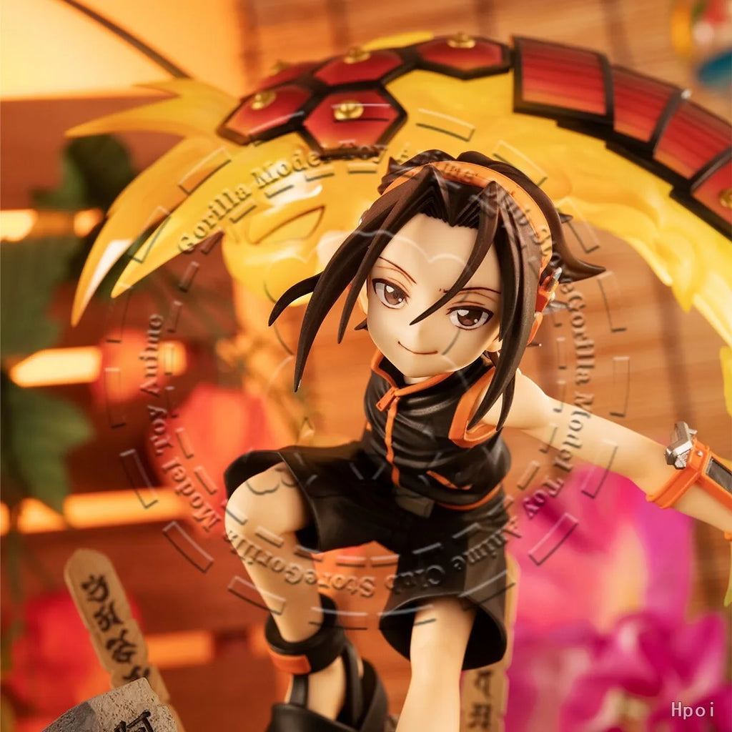 In Stock Original Genuine MegaHouse Lucrea Yoh Asakura SHAMAN KING Figure 180mm Anime Statue Japanese Collectible Model Gift