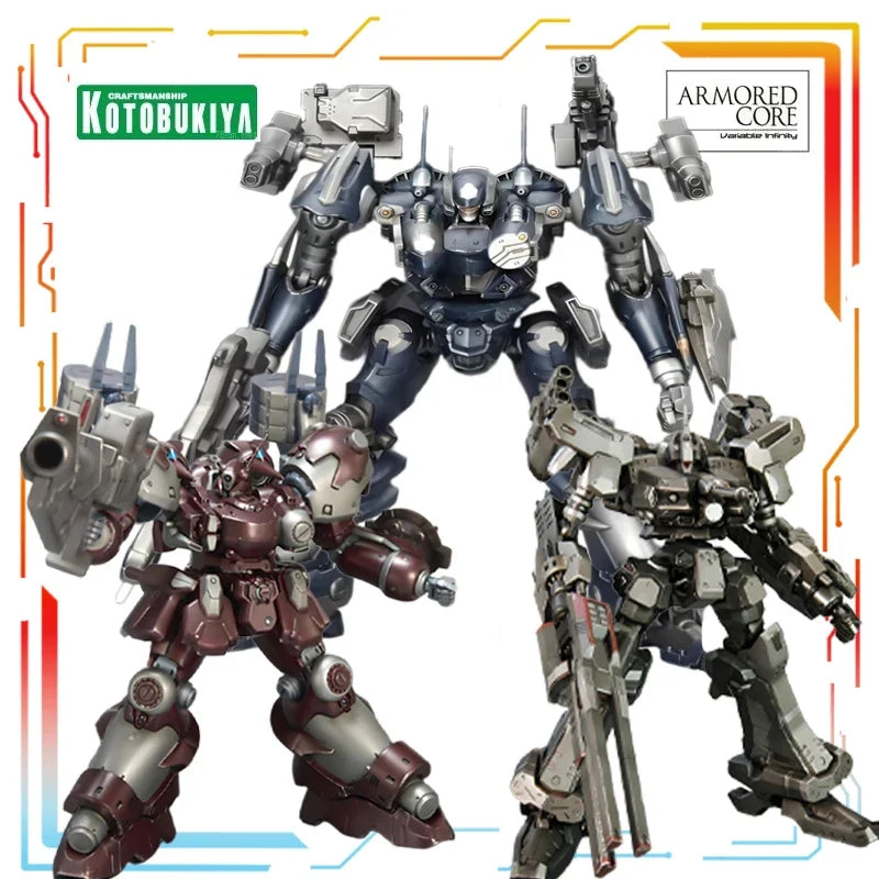 Spot Supply Kotobukiya Original ARMORED CORE Series AC-001 Mirage Action  Assembly Model Toys Collectible Model Gifts for Boys