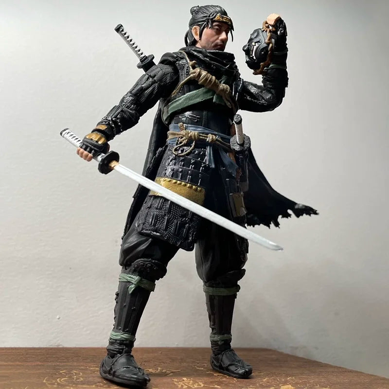 Ghost of Tsushima Figuras Game PS4 Action Figure Toys Jin Sekai PS5 Spin Master Figurine 6-Inch Anime Model Statue Peripheral