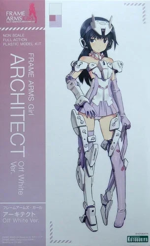 Kotobukiya Frame Arms Girl  FG030 Architect Off White Ver. Anime Figure FAG Mobile Suit Girl Original Genuine
