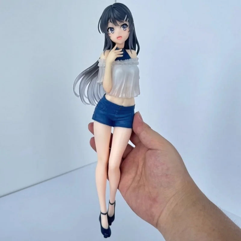 In Stock New Original Furyu  Anime Figure Rascal Does Not Dream Series Sakurajima Mai  Desktop Model Decoration No Box Gift