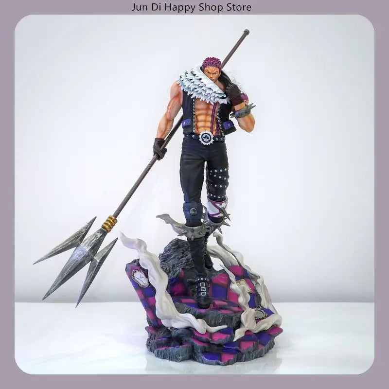 One Piece Charlotte Katakuri Battle Awakening Ver. Large Scale Figure Anime Statue Desktop Decoration Gift