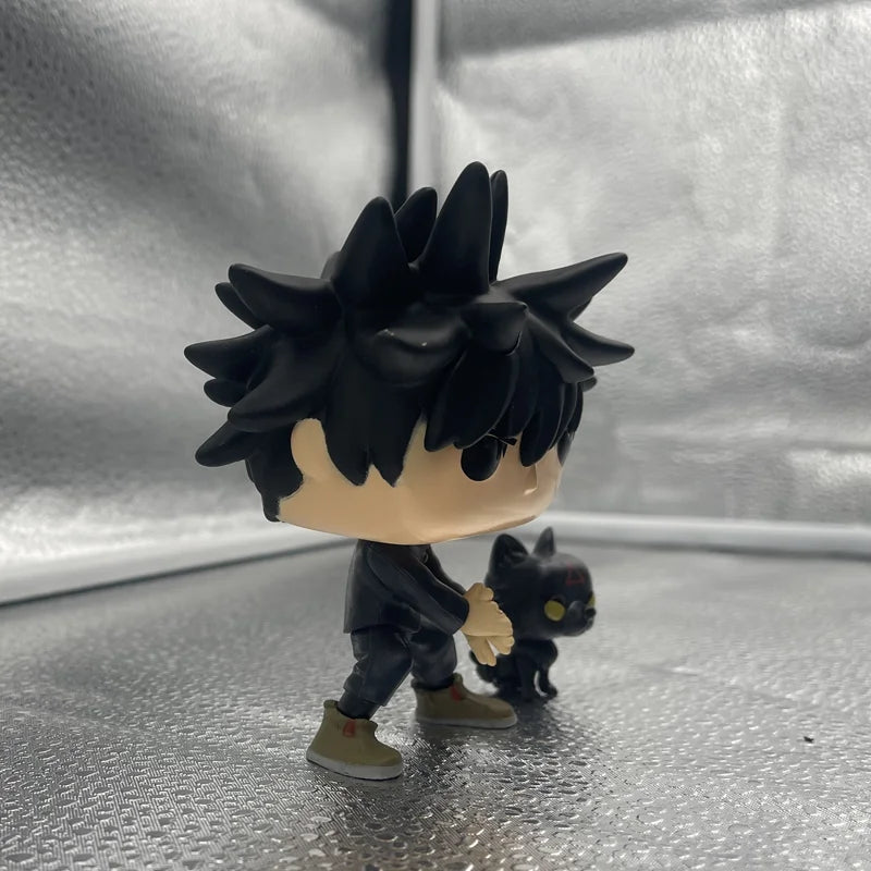 New Pop Jujutsu Kaisen Anime Figures Satoru Gojo Fushiguro Megumi Itadori Yuji Model Mini Doll Collectible Decoration Toys Gifts