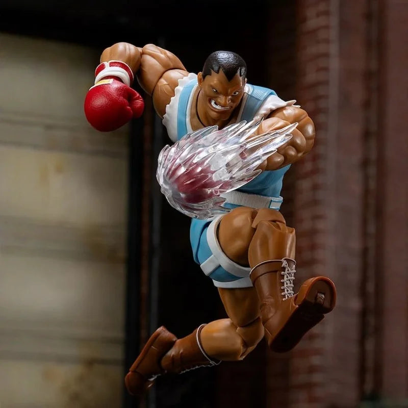 Jada Toys Street Fighter 2 Gouki M Bison Action Figure Genuine Figurines PVC Collection Boxer Balrog Game Merch Toy Boy Gift