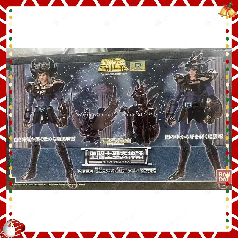 BANDAI in Stock  Holy Cloth Myth Black Pegasus Black Andromeda Black Dragon Figure Model Collection Toy Gift Action Figure Toy