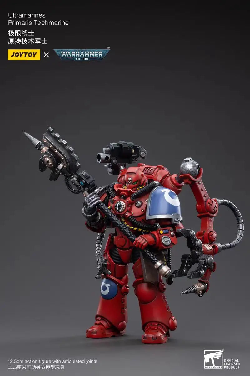 【In Stock】JOYTOY Warhammer 40K Ultramarines Primaris Techmarine 1/18 Action Figures Toys Collection Model