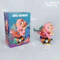 Mermaid Anya Gk Anime Figure Model Kit Desktop Ornament Cute Doll Statue Computer Case Decoration Collectible Trendy Toy Gifts